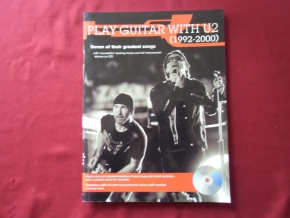 U2 - Play Guitar with (1992-2000, mit CD)  Songbook Notenbuch Vocal Guitar