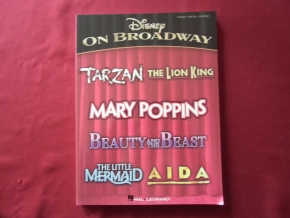 Disney on Broadway Songbook Notenbuch  Piano Vocal Guitar PVG