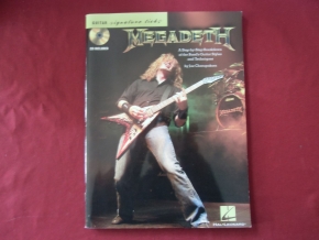 Megadeth - Guitar Signature Licks (mit CD) Songbook Notenbuch Guitar