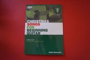 Christmas Songs for Beginning Guitar (mit CD) (Acoustic Guitar Private Lessons) Gitarrenbuch