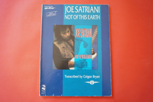 Joe Satriani - Not of this Earth (mit Poster) Songbook Notenbuch Guitar