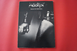 Accept - Balls to the Wall Songbook Notenbuch Piano Vocal Guitar PVG