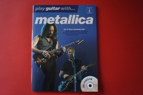 Metallica - Play Guitar with (neuere Ausgabe,mit CD) Songbook Notenbuch Guitar