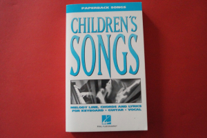 Paperback Songs: Children´s Songs Songbook Notenbuch Keyboard Vocal Guitar