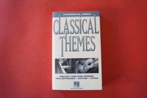 Paperback Songs: Classical Themes Songbook Notenbuch Keyboard Vocal Guitar