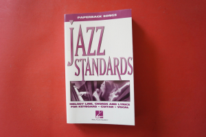 Paperback Songs: Jazz Standards Songbook Notenbuch Keyboard Vocal Guitar