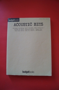 Budget Books: Acoustic Hits Songbook Notenbuch Piano Vocal Guitar PVG