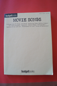Budget Books: Movie Songs Songbook Notenbuch Piano Vocal Guitar PVG