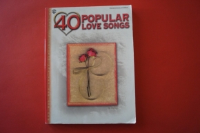 40 Popular Love Songs Songbook Notenbuch Piano Vocal Guitar PVG
