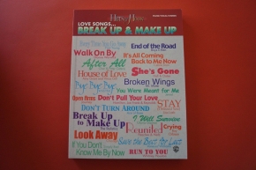 Love Songs … Break up & Make up Songbook Notenbuch Piano Vocal Guitar PVG