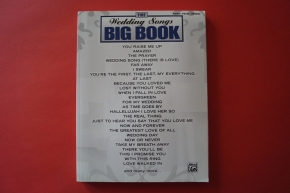 The Wedding Songs Big Book Songbook Notenbuch Piano Vocal Guitar PVG