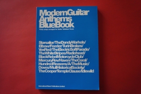 Modern Guitar Anthems: Blue Book Songbook Notenbuch Vocal Guitar