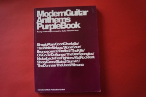 Modern Guitar Anthems: Purple Book Songbook Notenbuch Vocal Guitar