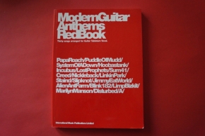 Modern Guitar Anthems: Red Book Songbook Notenbuch Vocal Guitar