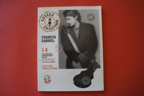 Francis Cabrel - Voyage en Guitar (mit CD)  Songbook Notenbuch Guitar