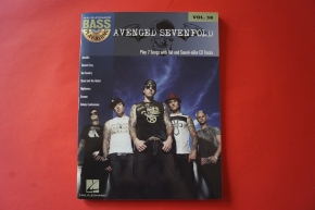 Avenged Sevenfold - Bass Playalong (mit CD) Songbook Notenbuch Vocal Bass