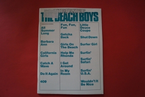 Beach Boys - The Best of Songbook Notenbuch Piano Vocal Guitar PVG