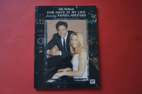 Ally McBeal - For once in my Life Songbook Notenbuch Piano Vocal Guitar PVG