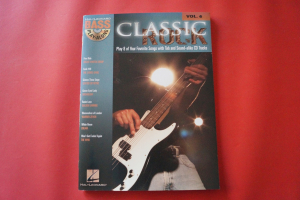 Classic Rock (Version 1, mit CD) (Hal Leonard Bass Play-Along) Bassbuch