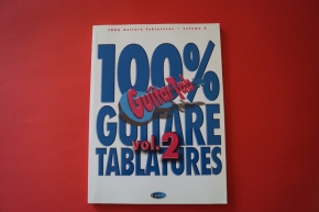 100 % Guitare Tablatures Volume 2 Songbook Notenbuch Vocal Guitar