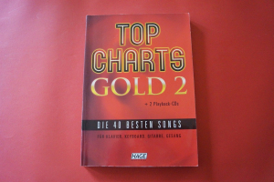 Hage Top Charts Gold Band 2 (mit 2 CDs) Songbook Notenbuch Piano Vocal Guitar PVG