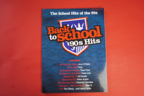 Back to School: 90s Hits Songbook Notenbuch Piano Vocal Guitar PVG