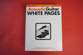 Acoustic Guitar White Pages Songbook Notenbuch Vocal Guitar