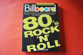 Billboard 80´s Rock n Roll Songbook Notenbuch Piano Vocal Guitar PVG