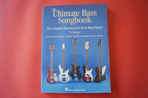 The Ultimate Bass Songbook Songbook Notenbuch Vocal Bass