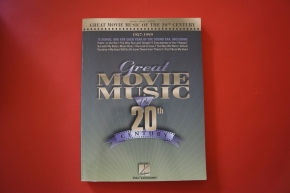 Great Movie Music of the 20th Century Songbook Notenbuch Piano Vocal Guitar PVG