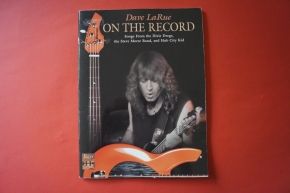 Dave LaRue - On the Record Songbook Notenbuch Bass