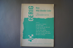 Gerig Sonder-Serie Neue Willy Schneider-Lieder Notenheft