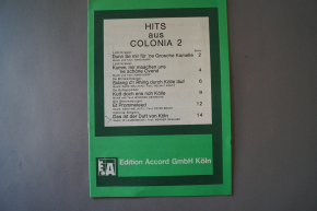 Hits aus Colonia 2 Notenheft