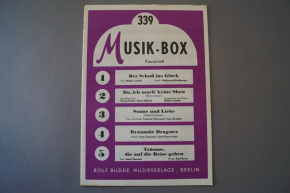 Musik-Box Heft 339 Notenheft