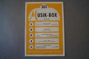 Musik-Box Heft 383 Notenheft