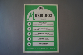 Musik-Box Heft 305 Notenheft