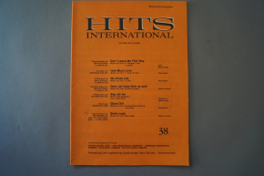 Hits International Heft 38 Notenheft