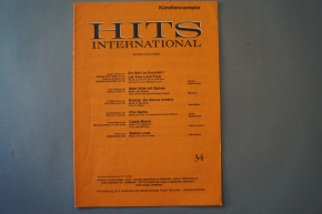 Hits International Heft 34 Notenheft