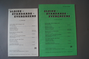 Oldies Standards Evergreens Heft 18 plus Beiheft C-Stimme Notenheft