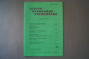 Oldies Standards Evergreens Heft 10 Notenheft