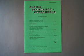 Oldies Standards Evergreens Heft 12 Notenheft