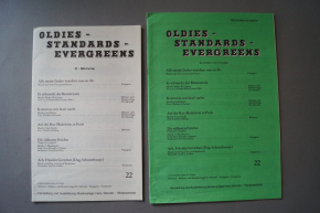 Oldies Standards Evergreens Heft 22 plus Beiheft C-Stimme Notenheft