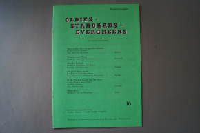 Oldies Standards Evergreens Heft 16 Notenheft