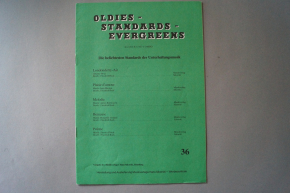 Oldies Standards Evergreens Heft 36 Notenheft