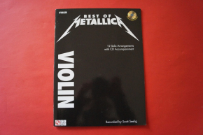 Metallica - Best of (mit CD)  Notenbuch  Violin