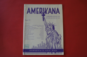 Amerikana Amerikanische Evergreens Heft 4 Notenheft