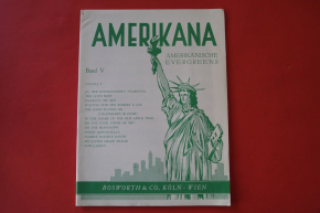 Amerikana Amerikanische Evergreens Heft 5 Notenheft