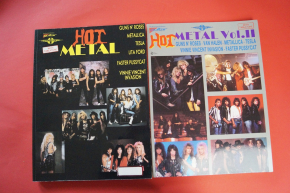 Hot Metal Volume 1 & 2 Songbooks Notenbücher Vocal Guitar