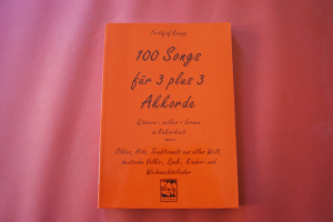 100 Songs für 3 plus 3 Akkorde Band 2 Songbook Notenbuch Vocal Guitar