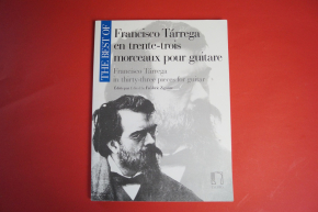 Francisco Tárrega - The Best of (33 Pieces for Guitar) Songbook Notenbuch Guitar